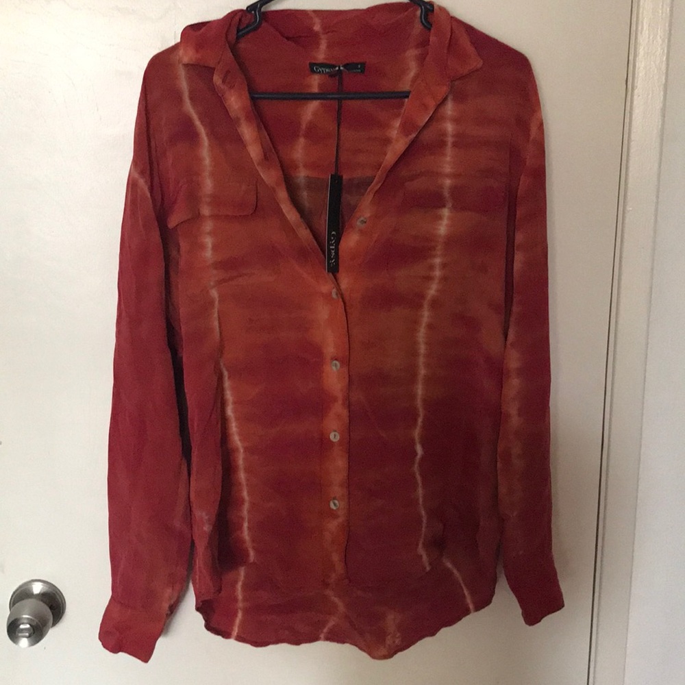 Gypsy Tie Dye Blouse!